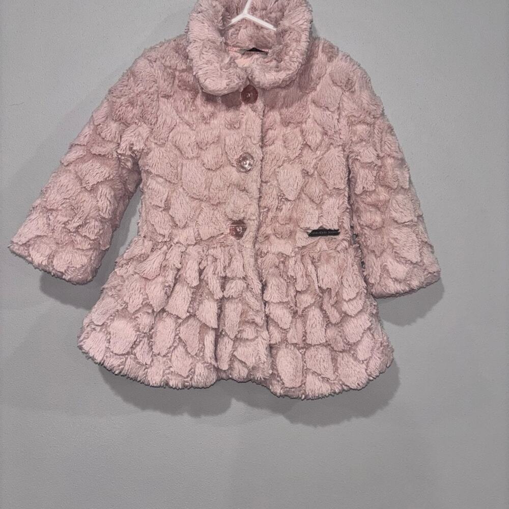 Calvin Klein Jeans Soft Pink Kids Coat 3T